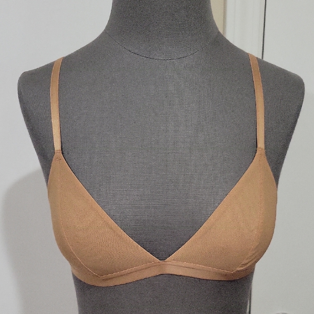 Express Intimates Mesh Bralette - Tan - Picture 2 of 6